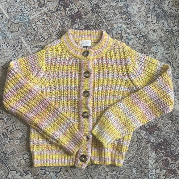 Universal Thread button front striped cardigan sweater size small - Picture 1 of 5